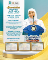 Pemprov Jatim Borong Tiga Penghargaan UB Halal Metric Award 2026, Khofifah: Halal Kini Jadi Customer Value