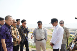 Menteri PPN Tinjau Kawasan Industri Pantura, Pemkab Lamongan Dorong Percepatan Proyek Strategis