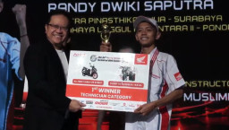 Sabet Juara 1 Nasional dan Rookie of The Year 2026, Teknisi AHASS MPM Honda Jatim Buktikan Kualitas Layanan Terbaik
