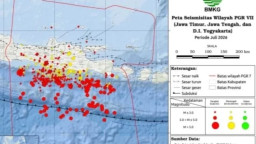 BMKG Catat 623 Gempa Bumi Guncang Jawa Timur Selama Juli 2026, Didominasi Gempa Dangkal