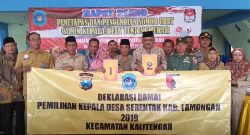 Puluhan Pasutri dan ASN Ramaikan Bursa Pilkades di Lamongan
