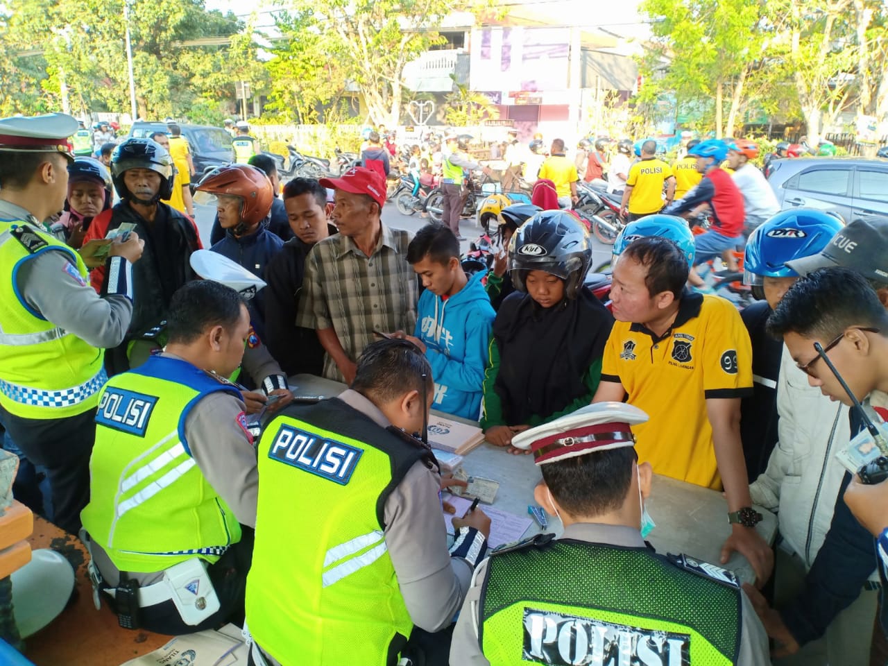 Di Lamongan, Pelanggar Lalu Lintas Naik 45 Persen