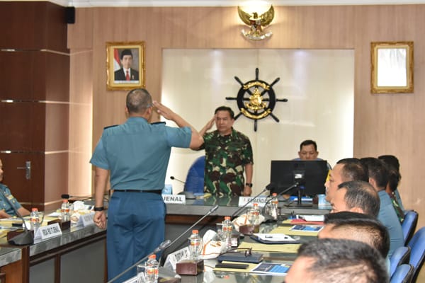 Komandan Kodiklatal Terima Tim Wasrik Itjenal