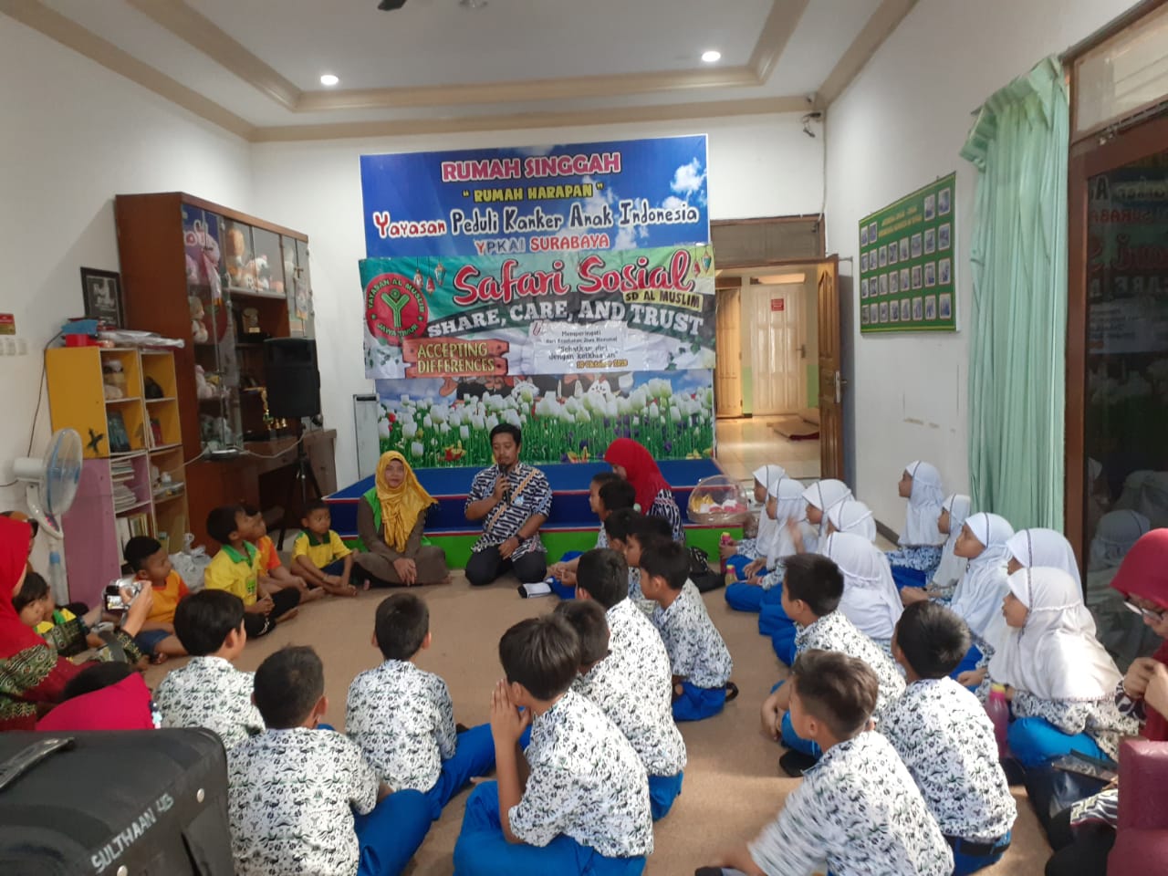 Siswa SD di Sidoarjo Dilatih Peduli Penderita Kanker