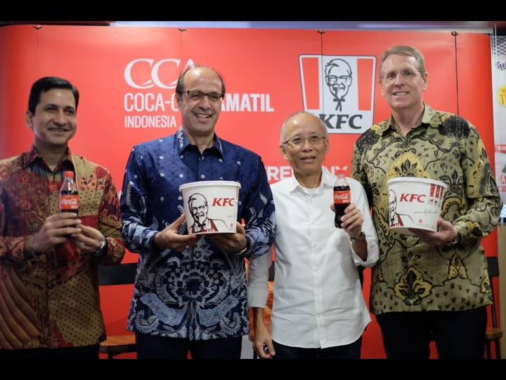 Coca-cola Amatil Kerjasama Join Produk dengan PT Fast Food Indonesia