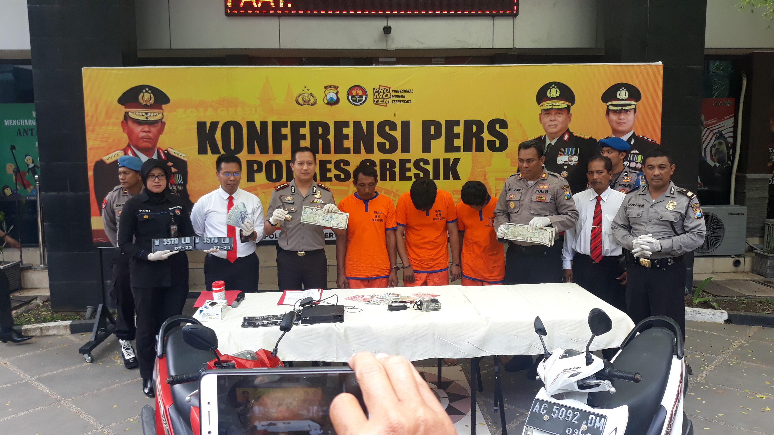 Pembobol Rumah Dosen Unesa Berhasil Diringkus Polisi