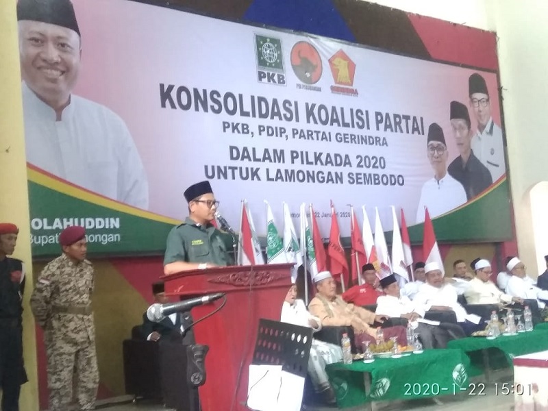Usung Kaji Sholah, Partai Gerindra Merapat ke Koalisi PKB dan PDIP