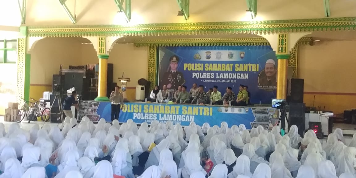 Cegah Narkoba di Pesantren, Polres Ajak Santri Jadi Sahabat