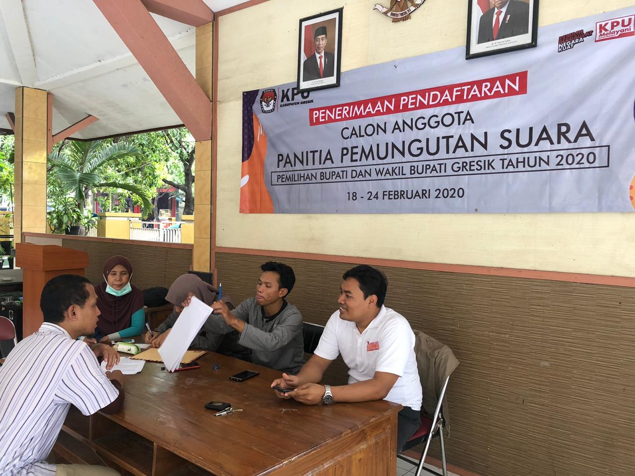 Baru Separo Target, Pendaftaran PPS Pilbup Gresik Tutup Hari Ini