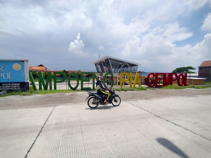 Jelang Diresmikan, Bangunan Kampoeng Pia Gempol Jadi Rasan-rasan Warga