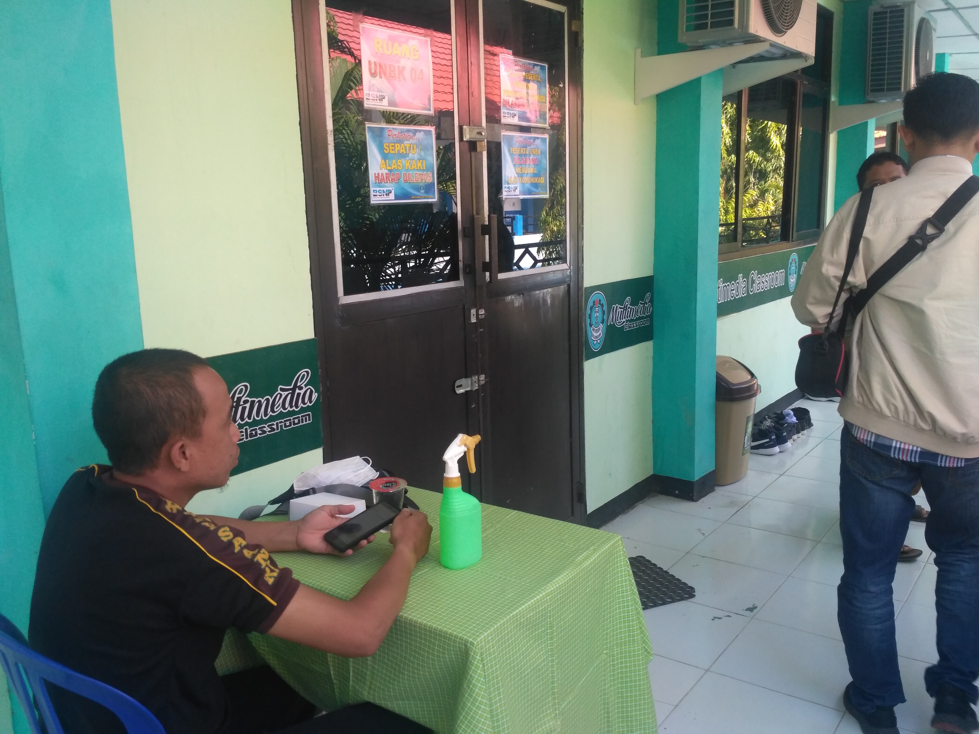 Dua ABH Ikuti UN di Sekolah Dikawal Kejaksaan