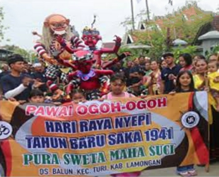Cegah Corona, Pawai Ogoh-ogoh di Lamongan Tahun Ini Libur