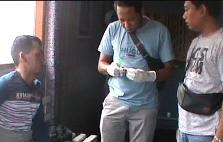 Copet Bus Surabaya-Bojonegoro Dihaajar Penumpang di Lamongan