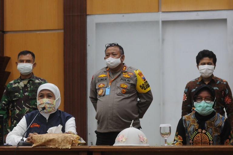 Gubernur Ajukan PSBB Untuk Surabaya, Sidoarjo dan Gresik