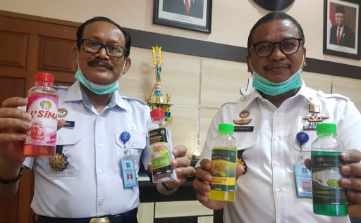 Warga Binaan Lapas Produksi Sabun dan Hand Sanitizer