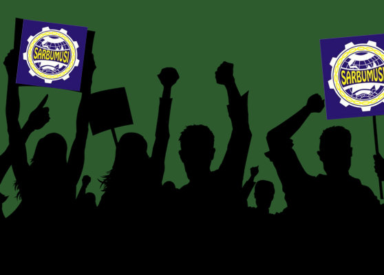 Dipecat Sepihak, Ratusan Buruh HSI Demo Pabrik