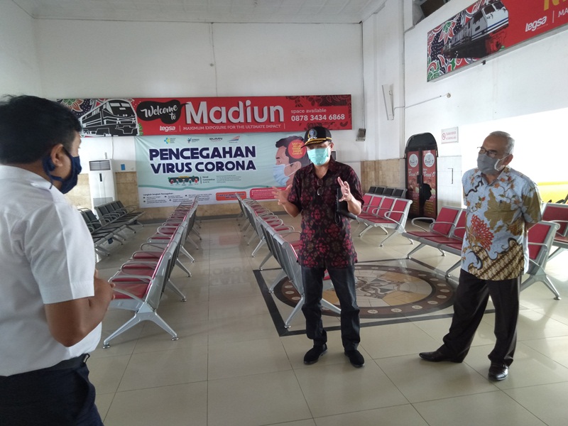 Pantau Penanganan Covid-19, Komisi D DPRD Jatim Sidak ke Madiun