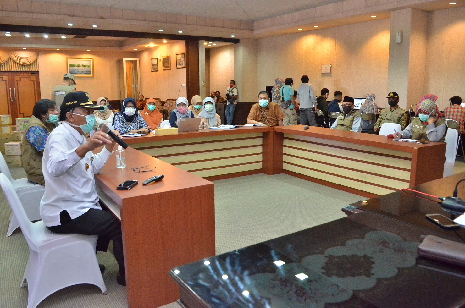 Pasien Melonjak Kabupaten Gresik Siapkan Kamar Perawatan Tambahan