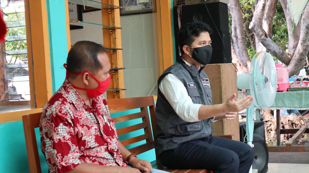 Persiapan PSBB III Surabaya, Wagub Emil 'Disambati' Ketua RW Terkait Bantuan