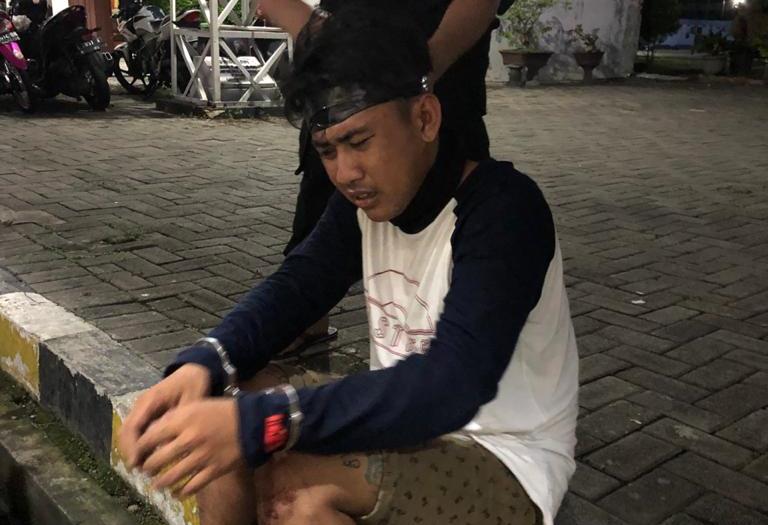 Jambret Asal Bangkalan Tertangkap Tangan di Lakarsantri