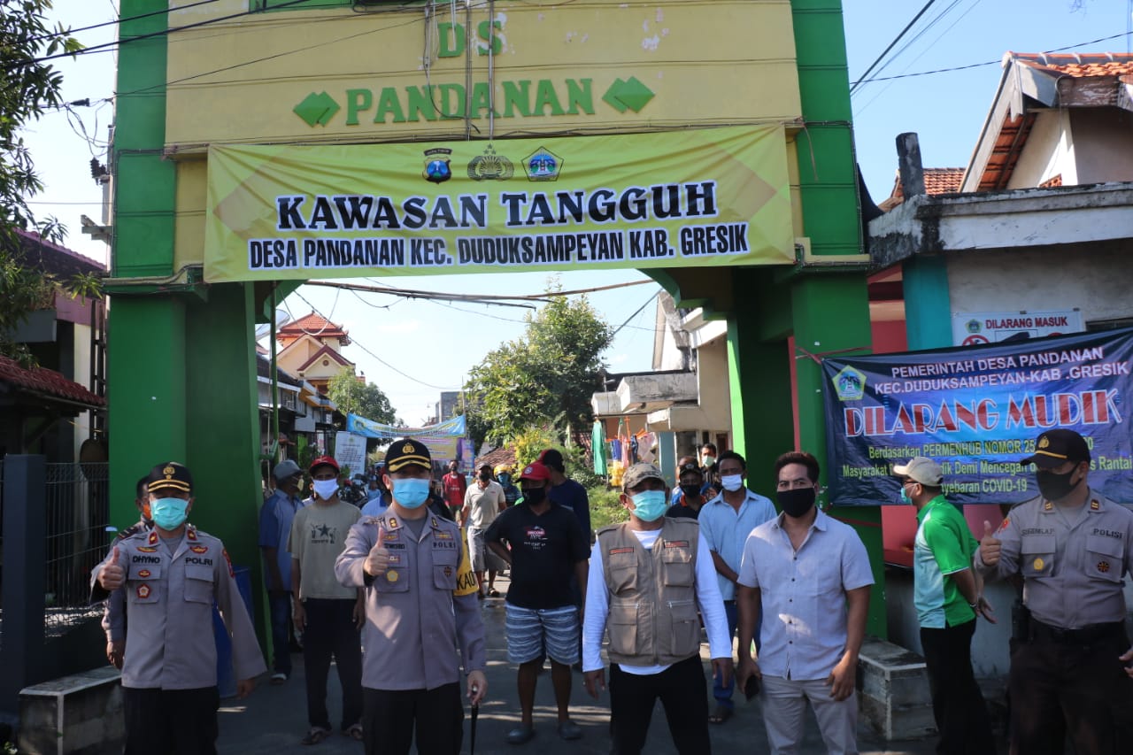 Polres Gresik Siapkan Desa Tangguh Hadapi Pandemi Covid