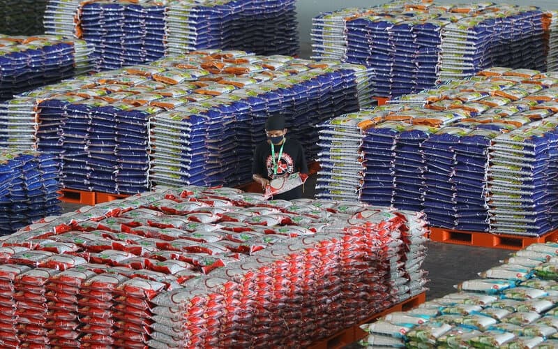 Sebulan Buka, Lumbung Pangan Serap 232 Ton Beras Petani