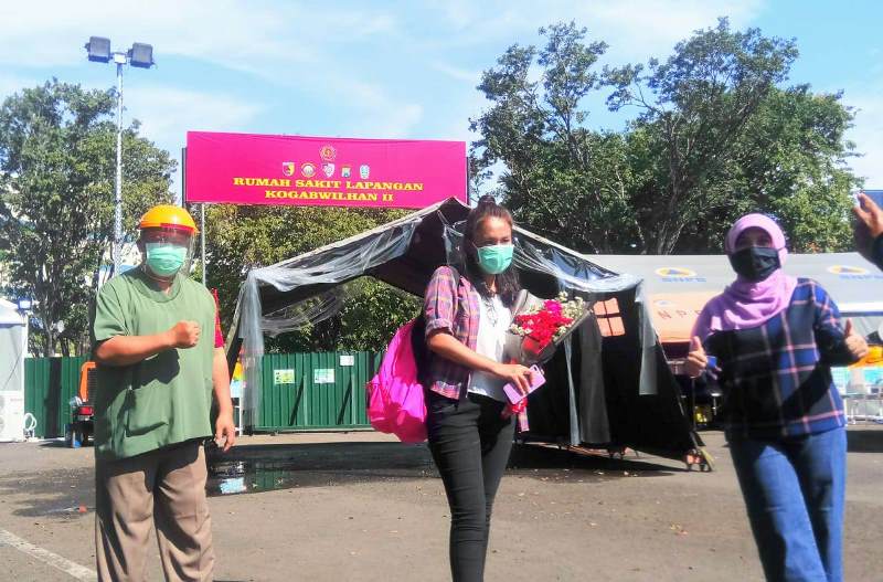 Dari 203 Pasien RS Darurat Covid Indrapura, 184 di Antaranya Sembuh