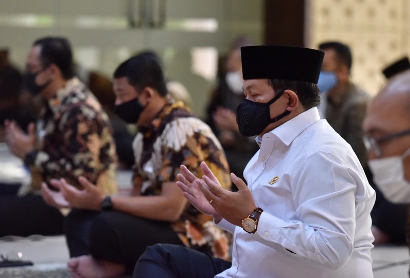 Istana Gelar Salat Jumat Sesuai Protokol Kesehatan