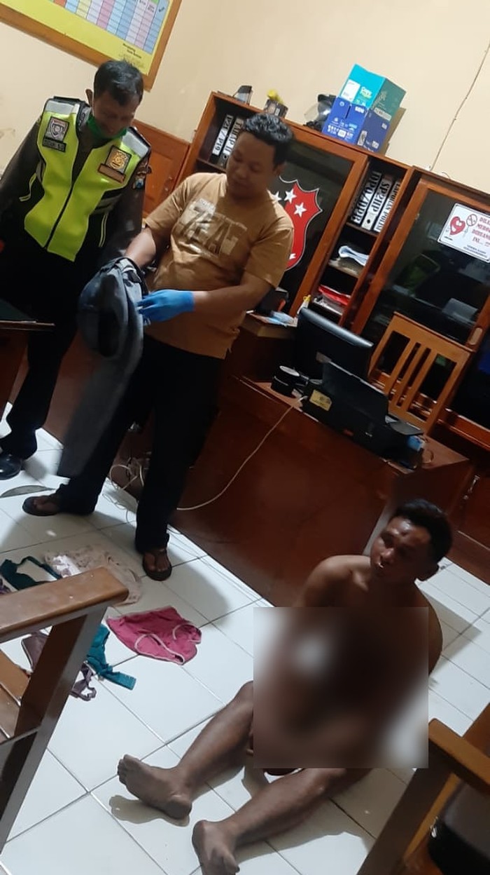 Pemuda Kediri Babak Belur Usai Maling CD dan Bra di Nganjuk