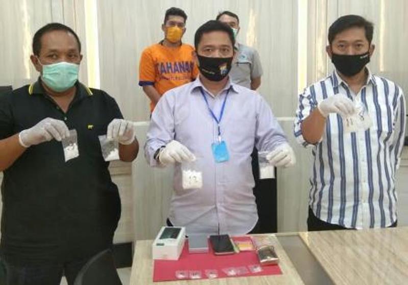 Ditreskoba Polda Jatim Ringkus Bandar Narkoba Kediri