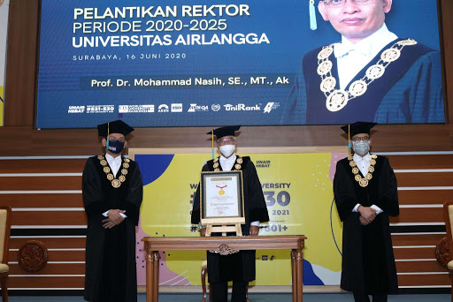 Prof Nasih Dilantik Jadi Rektor Unair