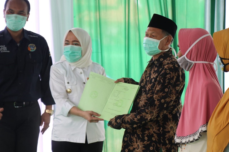 Bojonegoro Peringkat Dua se Jatim dalam Penyelesaian Program PTSL Tahun 2020