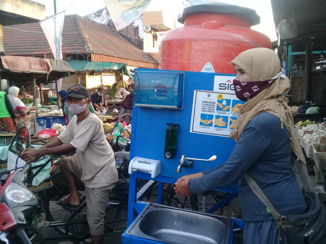 Ada Pedagang Positif Covid-19, Pasar Sembayat Tutup