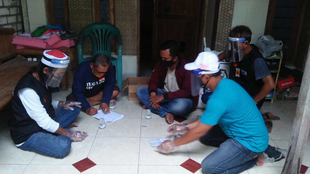 Cek Data di Lapangan, Bawaslu Gresik Awasi Coklit Secara Langsung