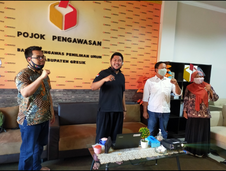 Awasi Pelaksanaan Coklit, Bawaslu Gresik Audit ke Rumah-rumah Penduduk