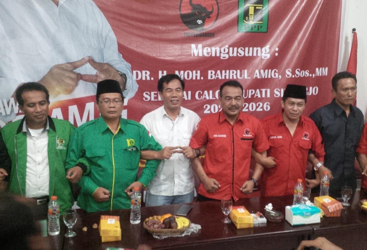 PAC PPP Se-Sidoarjo Dukung Baharul Amig Maju Cabup