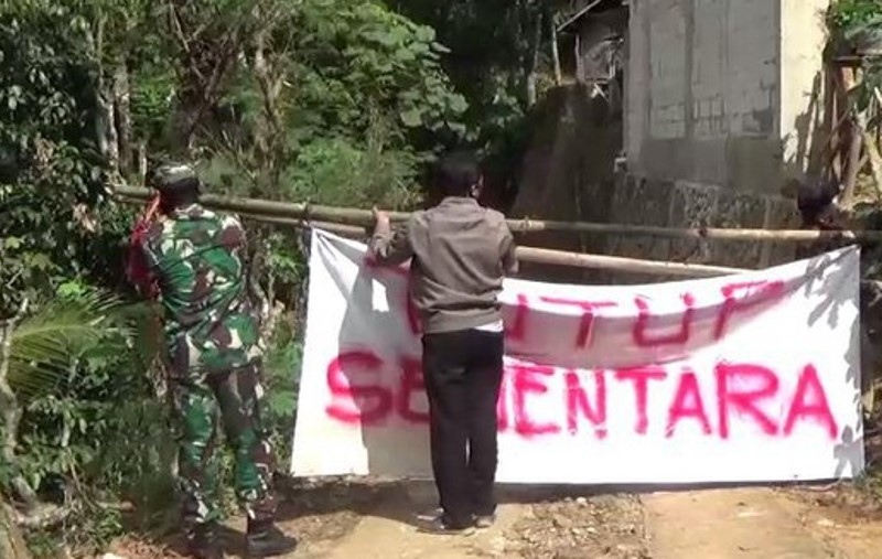 Warga Yang Positif Covid Gelar Kenduren, Satu Dusun di Pacitan Diisolasi