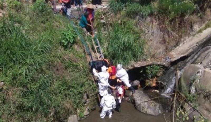 Hilang 3 Hari, Ditemukan Tewas Tercebur Sungai dengan Motornya