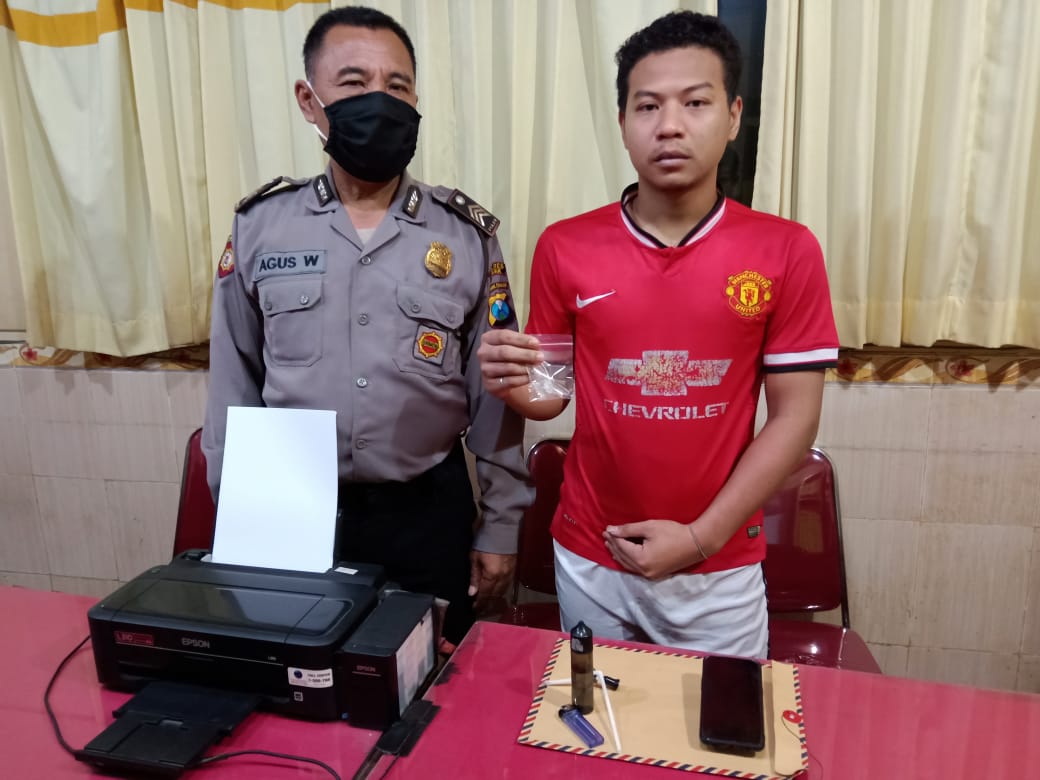 Nyemil Sabu Paket Hemat Pemuda Menganti Diringkus Polisi