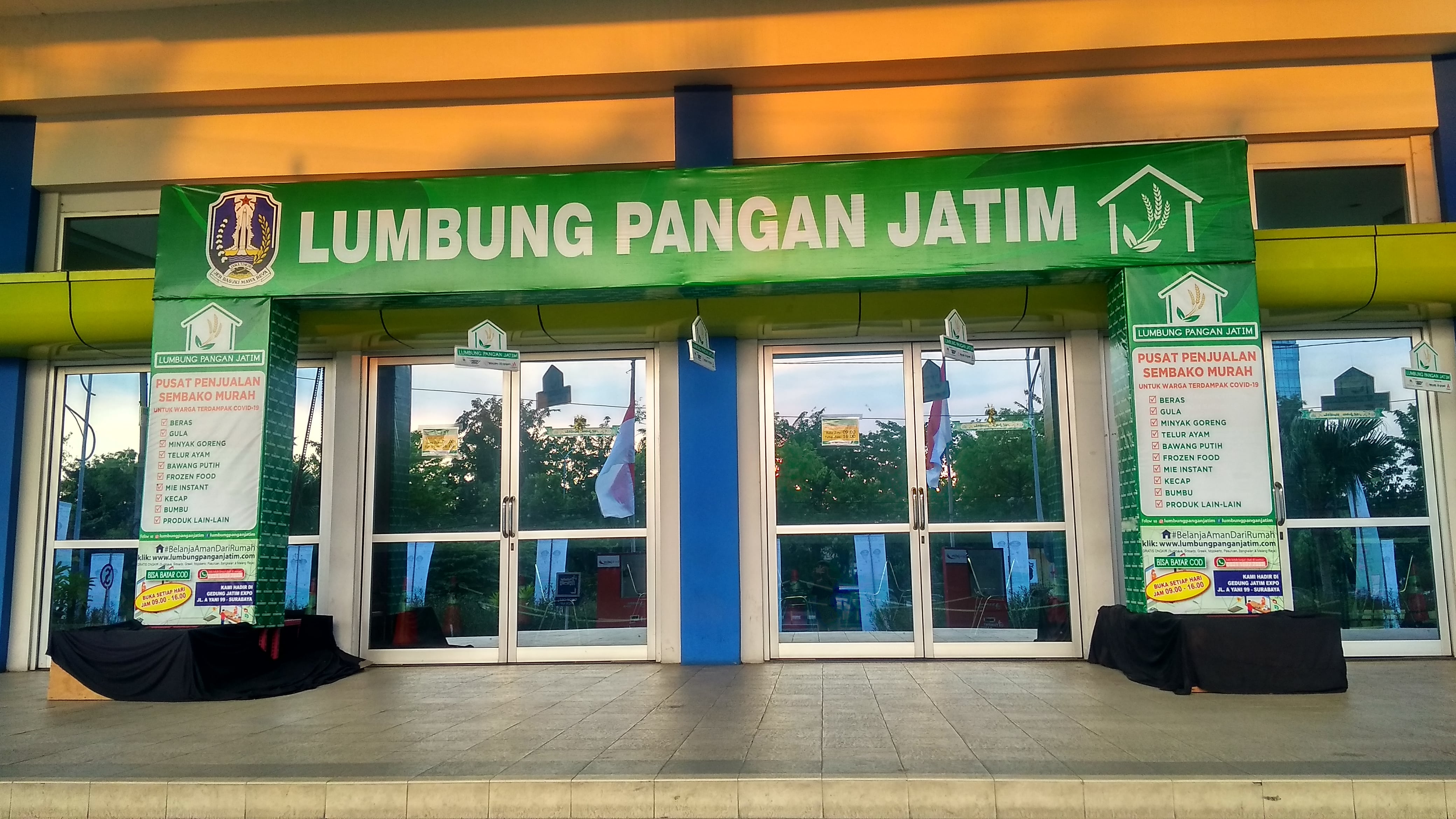 Kerjasama dengan BUMDes, Lumbung Pangan Jatim Catat Transaksi Hingga Rp 143,5 Juta