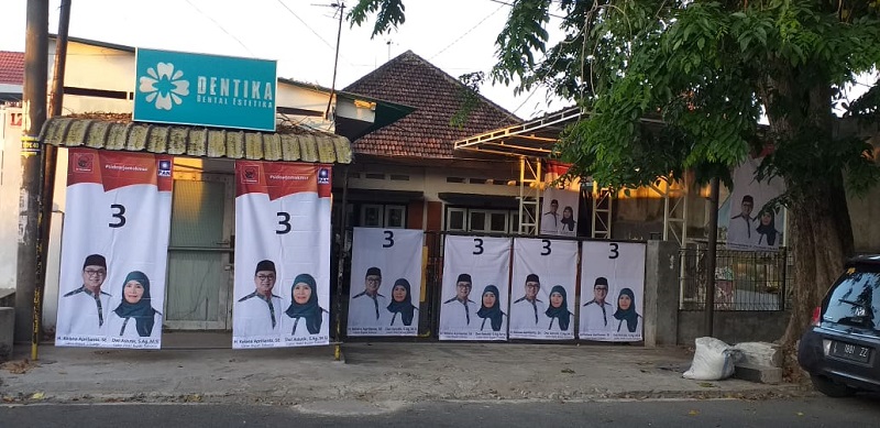 Posko Relawan Barokah Siap Antarkan Kelana-Dwi Astutik Menuju Pendopo