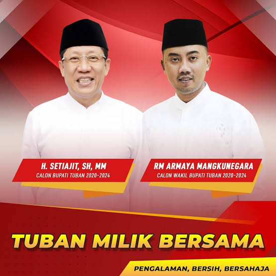 Pasangan Setiajit-Armaya Daftar ke KPUD Tuban Hari Jumat
