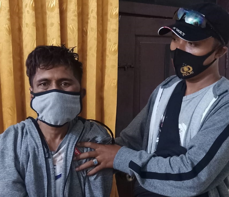 Pengedar Sabu di Pulau Bawean Keok