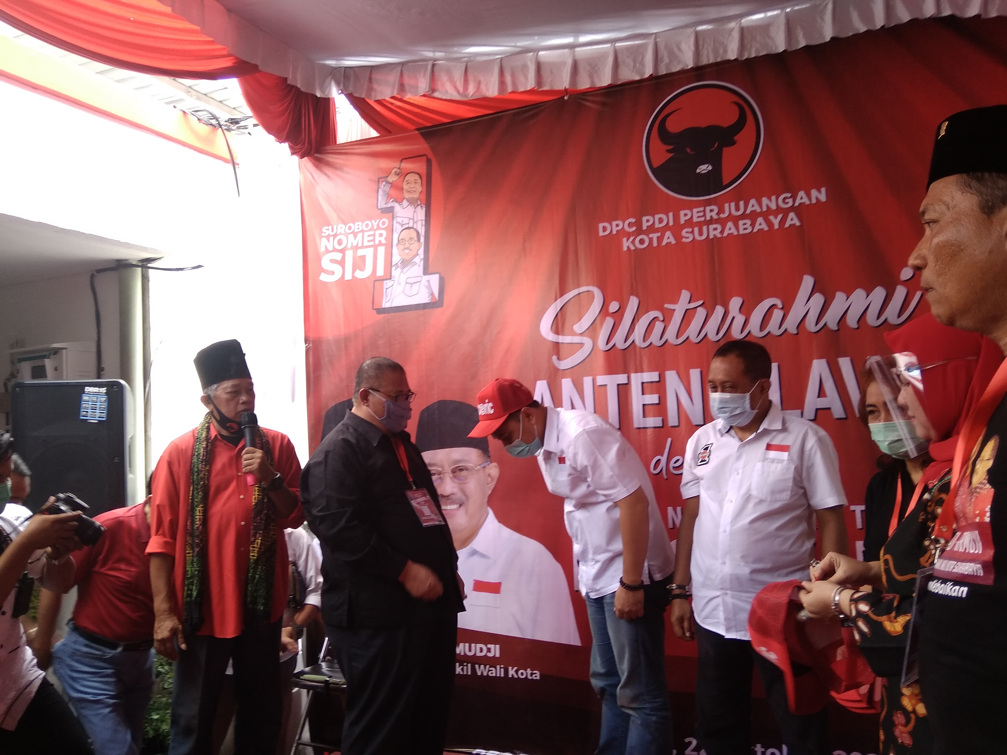 Banteng Lawas Menyatu Mantapkan Pemenangan Eri Cahyadi dan Armudji