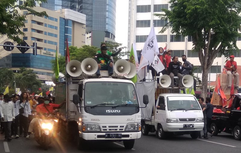 Hari Ini Ribuan Buruh Akan Kembali Turun Ke Jalan Tolak UU Omnimbus Law