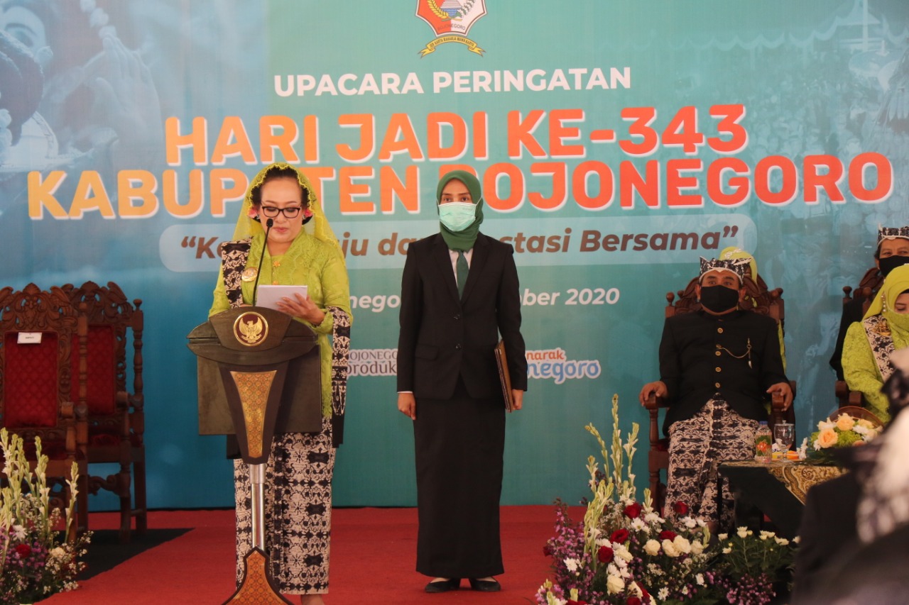 Sambutan Lengkap Bupati Anna di HJB Bojonegoro ke-343, Capaian Kinerja Jadi Kado Indah
