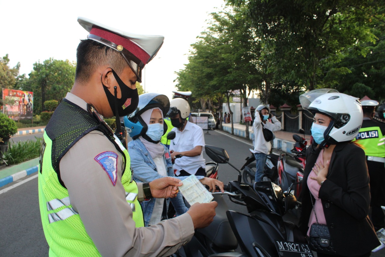 25 Pengendara Roda Dua di Bangkalan Kena Tilang, Ini Penyebabnya