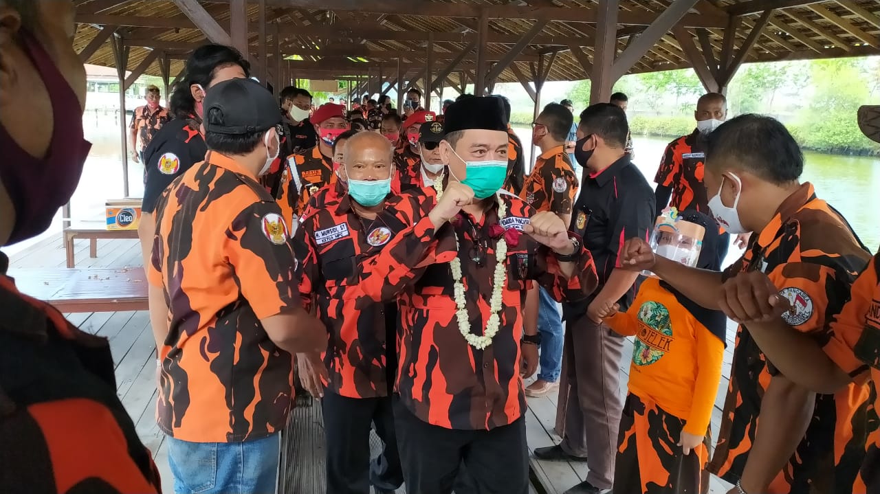 Pemuda Pancasila Sidoarjo Deklarasi Menangkan Kelana-Dwi Astutik