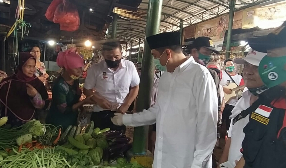 Kelana Aprilianto-Dwi Astutik Bertekat Mempertahankan Keberadaan Pasar Tradisional di Kota Delta