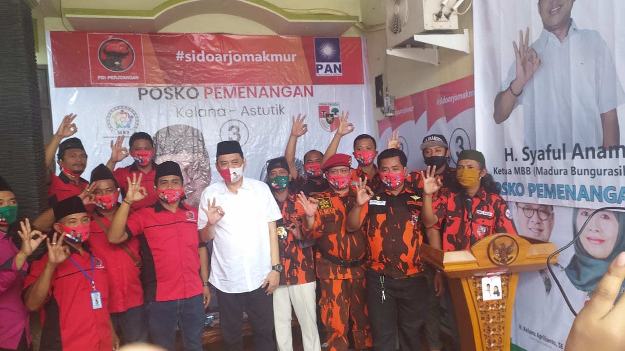 Ingin Punya Bupati yang Pas Untuk Sidoarjo, MBB Ikrar Menangkan Kelana Aprilianto–Dwi Astutik